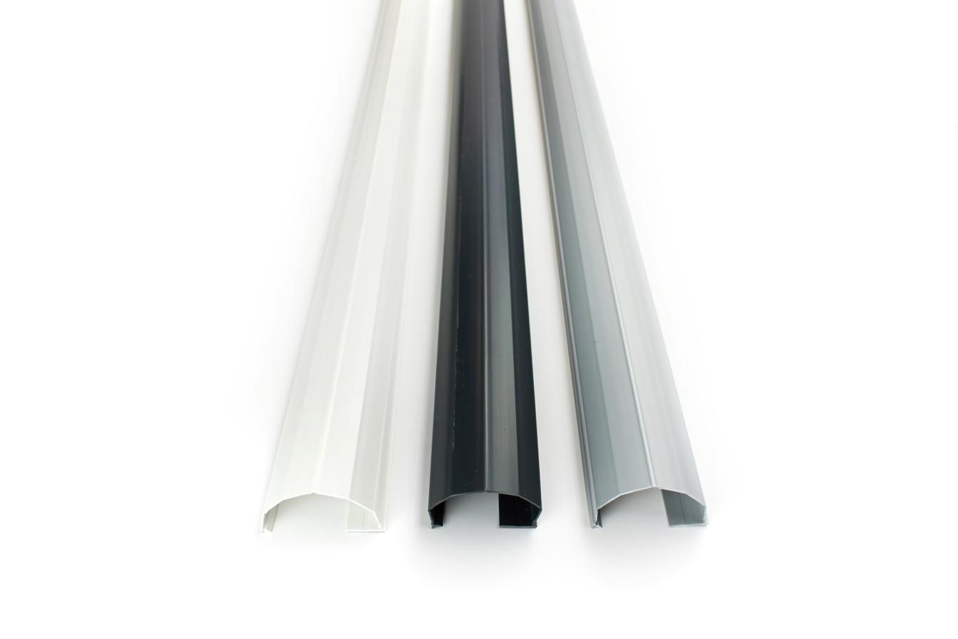 Profils Finger Alert Pro en blanc, gris argenté et anthracite